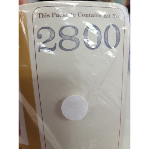 Vintage Creative Circle Kit #2800 Gingham & Snowflake 4 Napkins Needlecraft - Picture 7 of 9